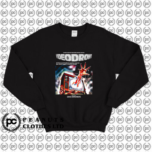 Videodrome Cult Horror Movie Sweatshirt