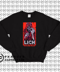 Vintage Lich Dungeons Dragons Sweatshirt