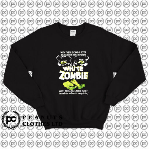 White Zombie Horror Vintage Sweatshirt