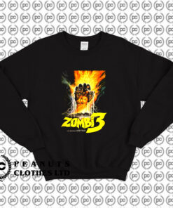 Zombi 3 Lucio Fulci Vintage Sweatshirt