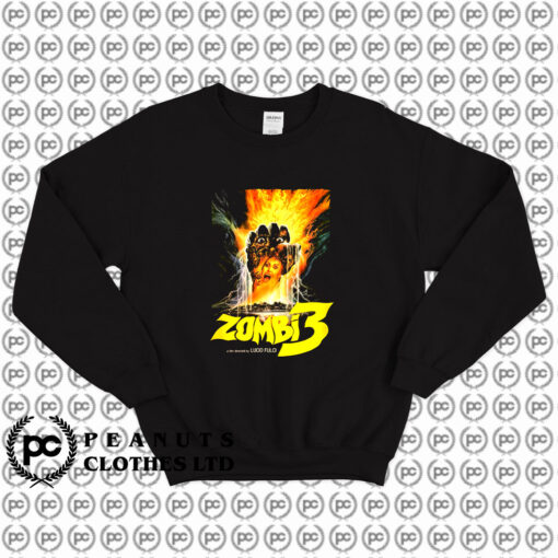 Zombi 3 Lucio Fulci Vintage Sweatshirt