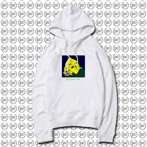 Adventure Time Lemongrab We Hate You Hoodie