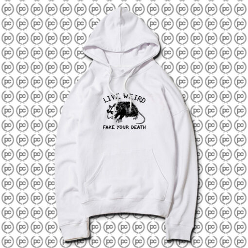 Awesome Live Weird Possum Hoodie