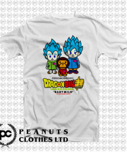 BAPE x Dragonball Super Son Goku Vegeta T Shirt