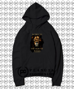 Behold The Lion Of Judah Hoodie