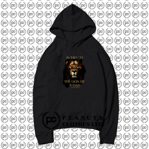 Behold The Lion Of Judah Hoodie