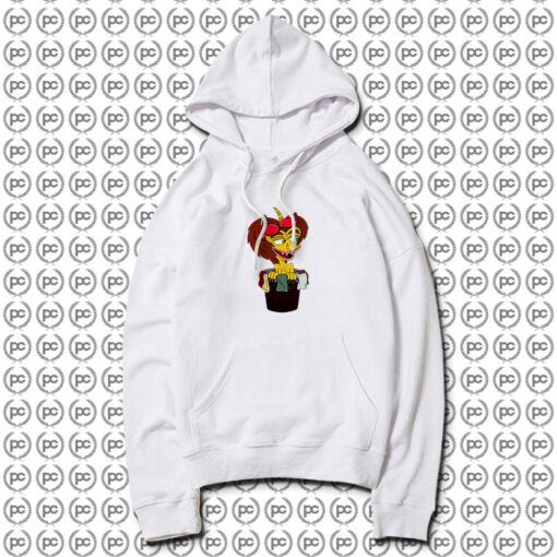 Big Mouth Hormone Monster in a Basket Hoodie