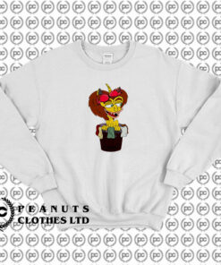 Big Mouth Hormone Monster in a Basket Sweatshirt