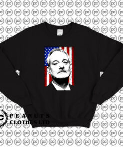 Bill Murray American Flag Sweatshirt