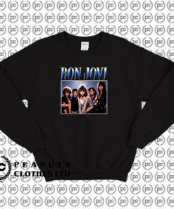 Bon Jovi Vintage Rare Sweatshirt