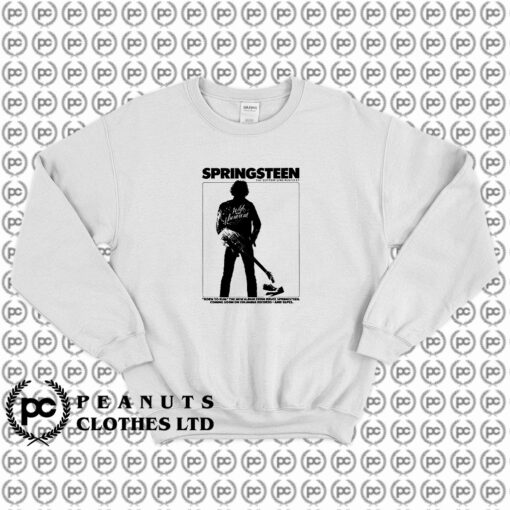 Bruce Springsteen 1975 Bottom Line Concert Sweatshirt