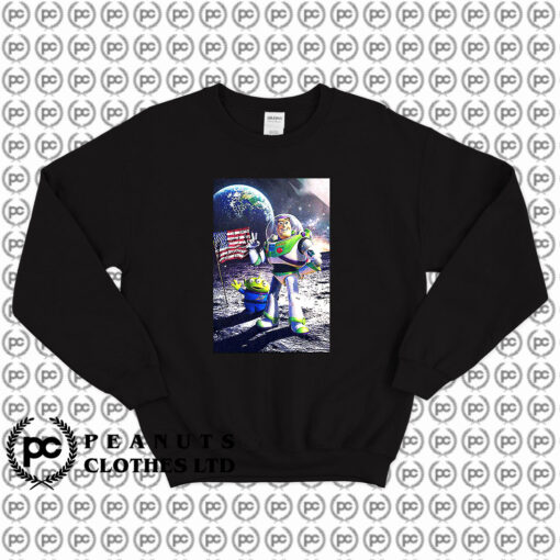 Buzz Lightyear Moon Landing Sweatshirt