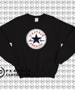 Captain Steve Rogers Authentic Vintage Sweatshirt