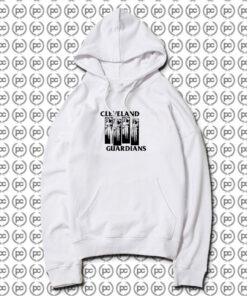 Cleveland Guardians Black Flag Parody Hoodie