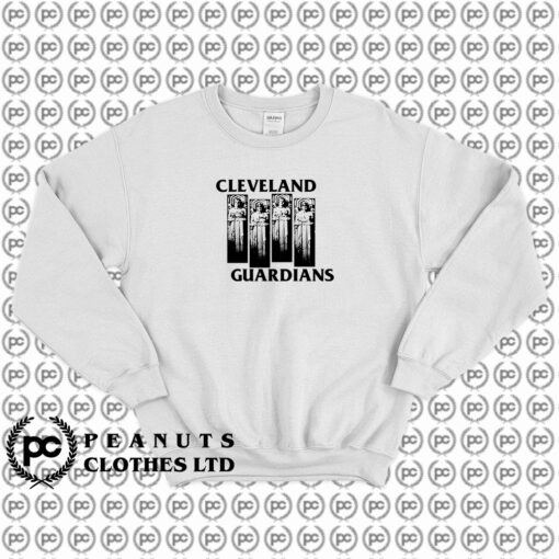 Cleveland Guardians Black Flag Parody Sweatshirt