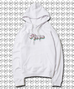 Cute Kappa Kappa Gamma Sorority Groovy Rainbow Hoodie