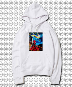 Deadpool Scream Unicorn Starry Night Hoodie