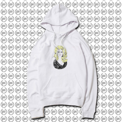 Dolly Parton Illustration Art Hoodie