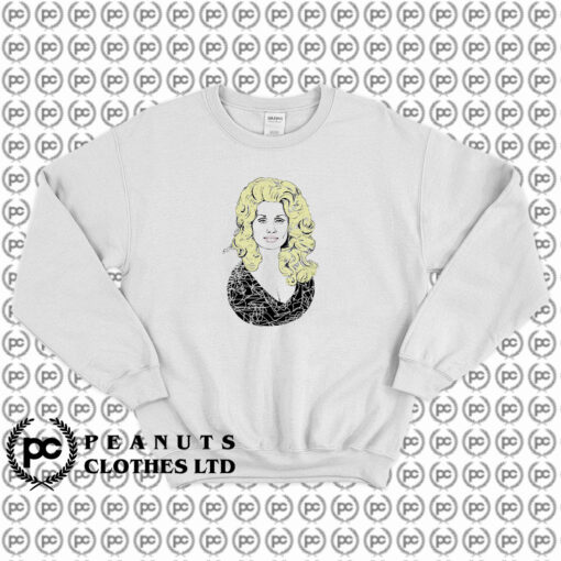 Dolly Parton Illustration Art Sweatshirt