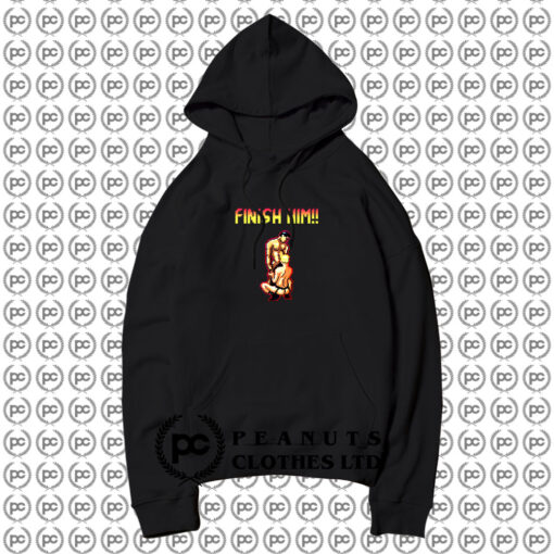 Finish Him Gay Mortal Kombat Hoodie