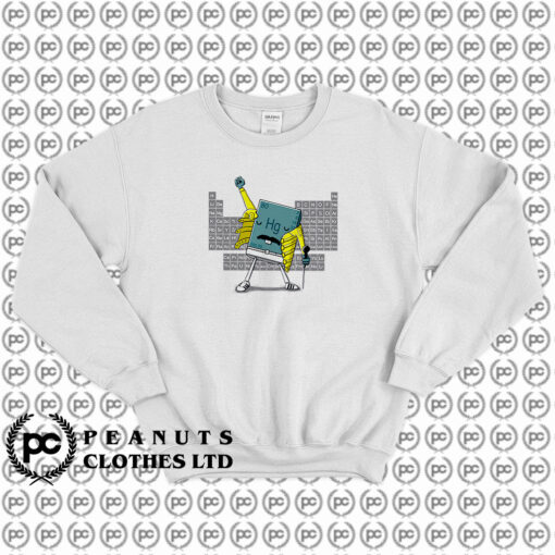 Freddie Mercury Chemical Periodic Table Sweatshirt