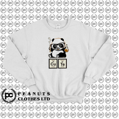 Funny Chemistry Panda Sweatshirt