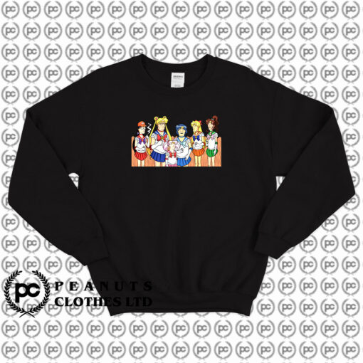 Funny King Of The Hill X Sailor Moon Sweatshirt