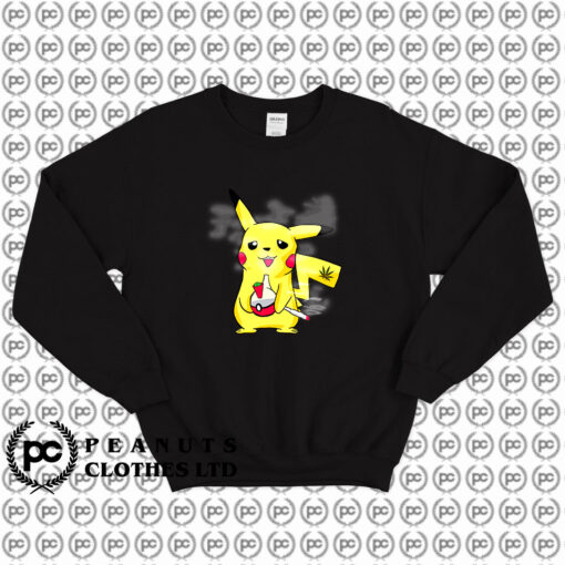 Funny Pokemon Parody Weed Sweatshirt