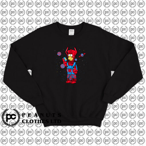 Galactus Homer Simpsons Sweatshirt