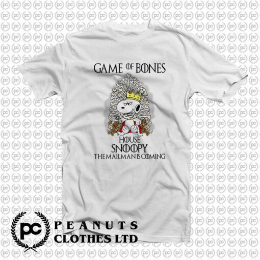 Game Of Bones House Snoopy T Shirt