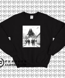 Godzilla Versus The Beatles Sweatshirt