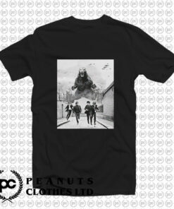 Godzilla Versus The Beatles T Shirt