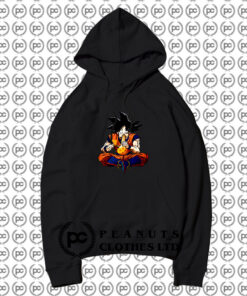 Goku Anime Fighter Smoking Funny Hoodie