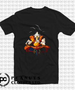 Goku Anime Fighter Smoking Funny T Shirt