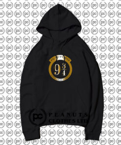 Harry Potter Platform 9 3 4 Kings Cross Station Hoodie