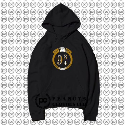 Harry Potter Platform 9 3 4 Kings Cross Station Hoodie