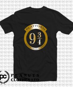 Harry Potter Platform 9 3 4 Kings Cross Station T Shirt