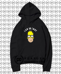 I Am So Smart Simpsons Hoodie