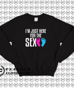 Im Just Here For The Sex Cute Sweatshirt