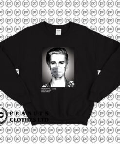 JUSTIN BIEBER Face Mask Urban Sweatshirt