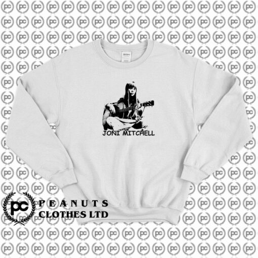 Joni Mitchell Guitar Sweatshirt