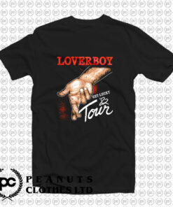 Loverboy Get Lucky Tour 1982 Album T Shirt