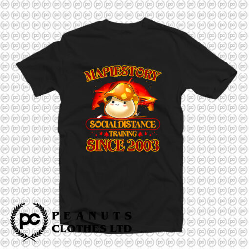 Maplestory Social Distance Training T Shirt