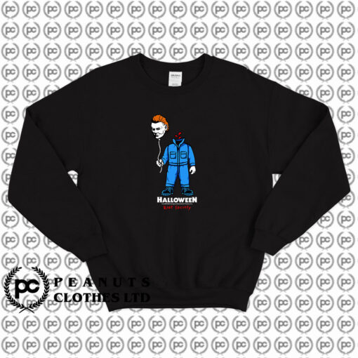 Michael Myers Balloon Head Halloween Sweatshirt