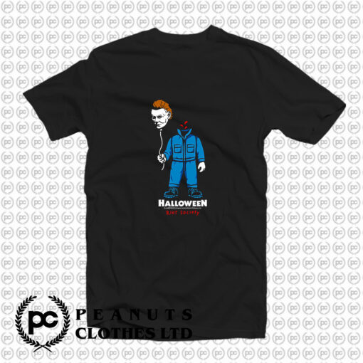 Michael Myers Balloon Head Halloween T Shirt