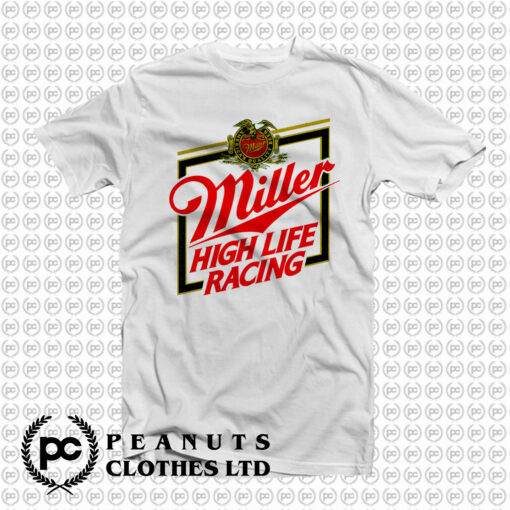 Miller Beer High Life Racing T Shirt