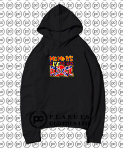 Mommys Lil Rebel Colorful Hoodie