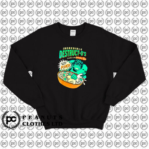 New Hulk Cereal Ad Sweatshirt