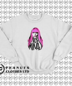 Nicki Minaj Pink Hair Sweatshirt