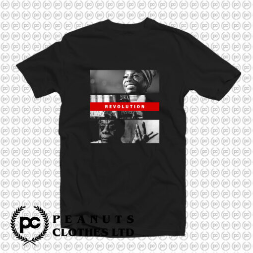 Nina Simone and James Baldwin Black Lives Matter T Shirt